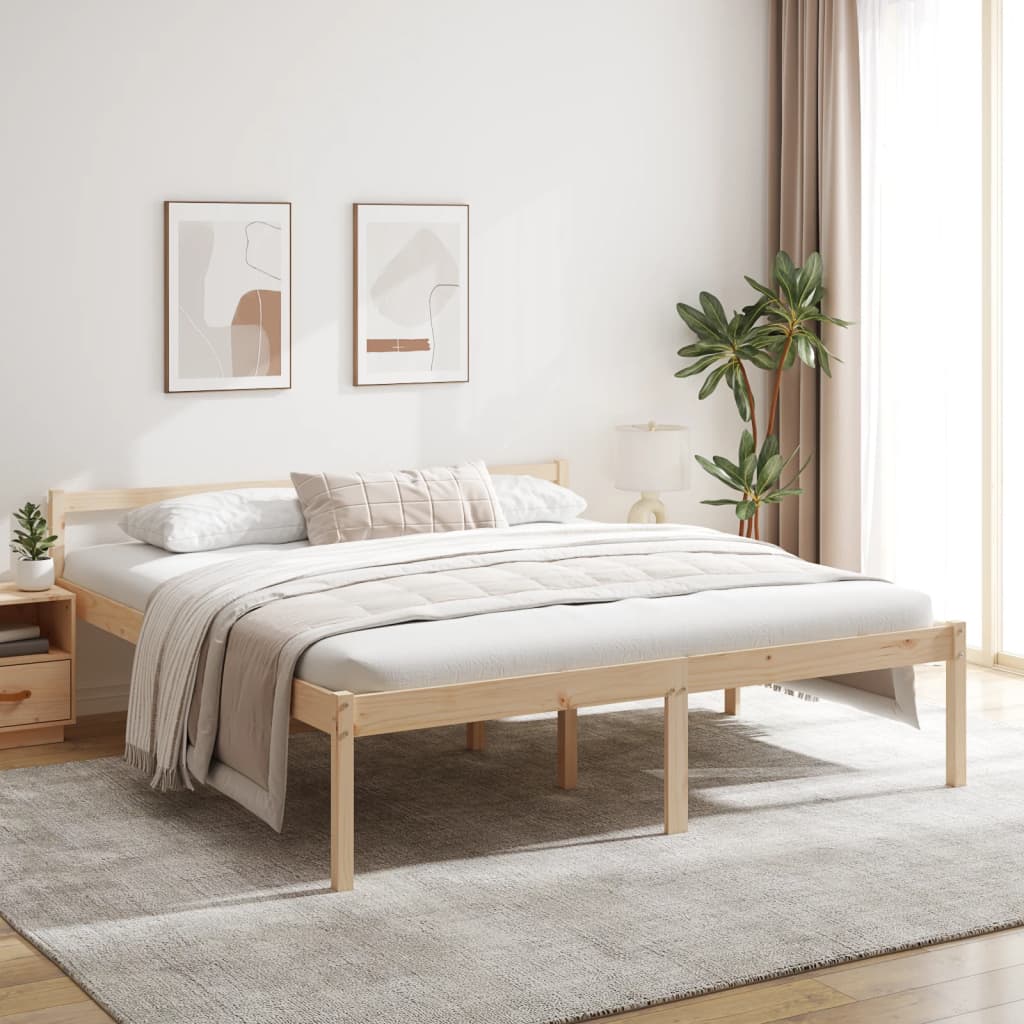 Seniorseng 200x200cm heltre furu