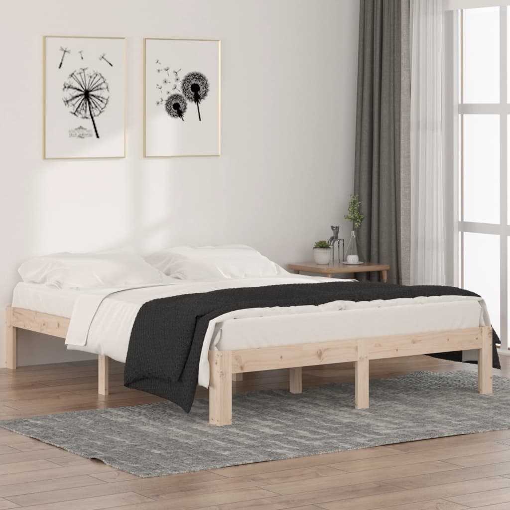 Sengeramme heltre furu 140x190 cm