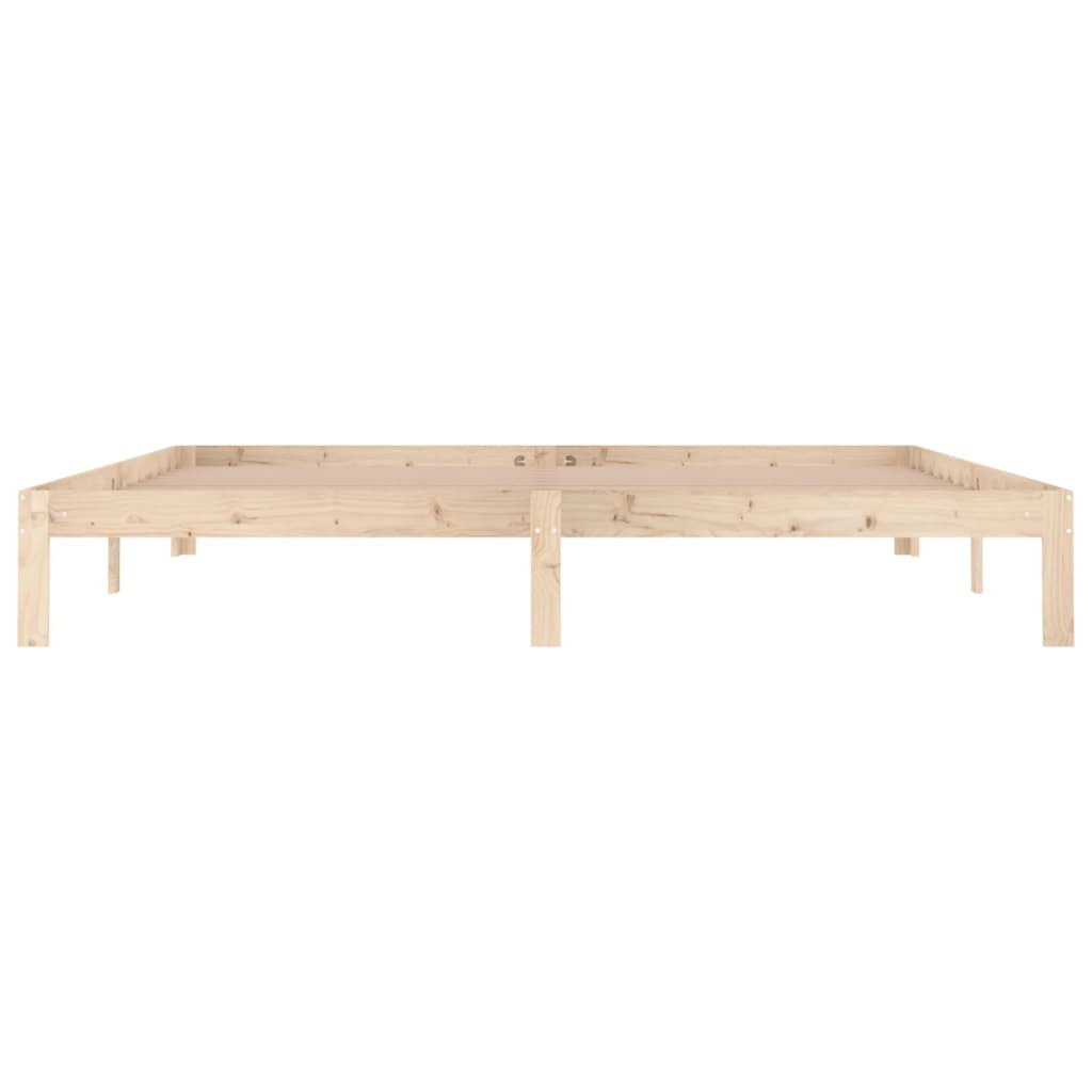 Sengeramme heltre furu 200x200 cm