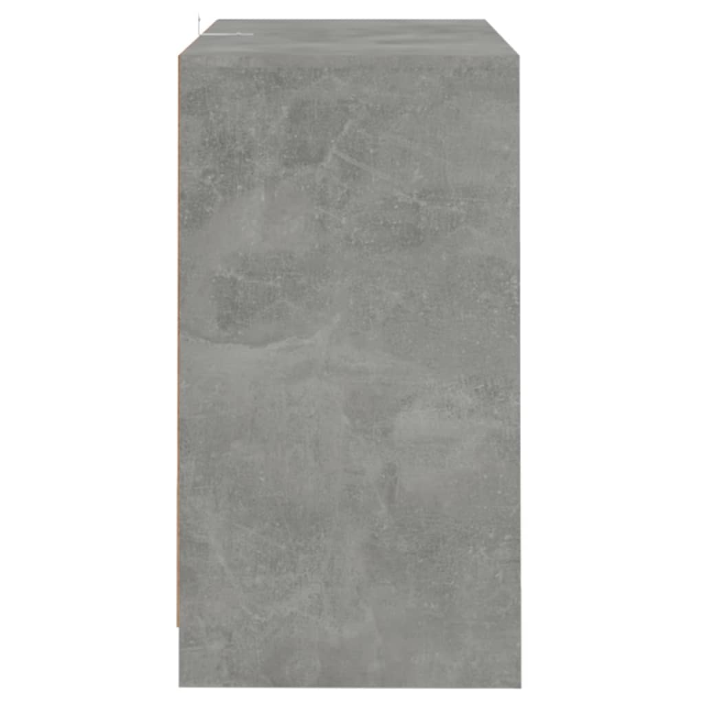 Skjenker 2 stk betonggrå 70x41x75 cm konstruert tre