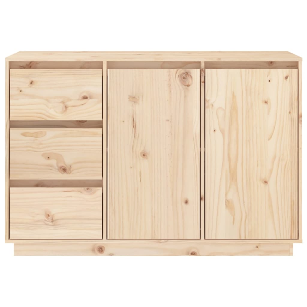 Skjenk 111x34x75 cm heltre furu
