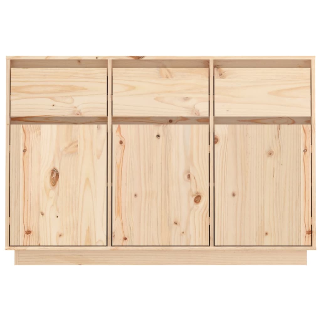 Skjenk 110x34x75 cm heltre furu vidaXL