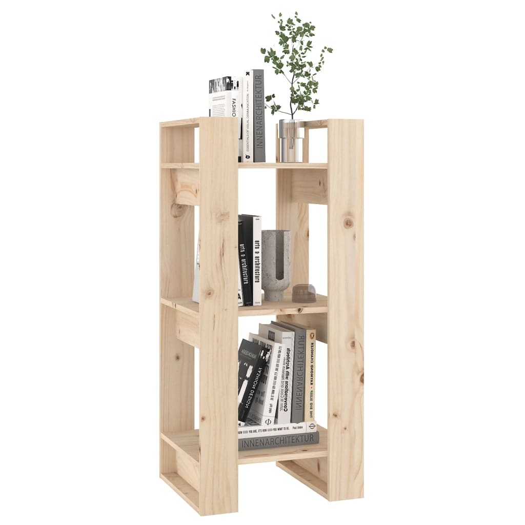 Bokhylle/romdeler 41x35x91 cm heltre furu