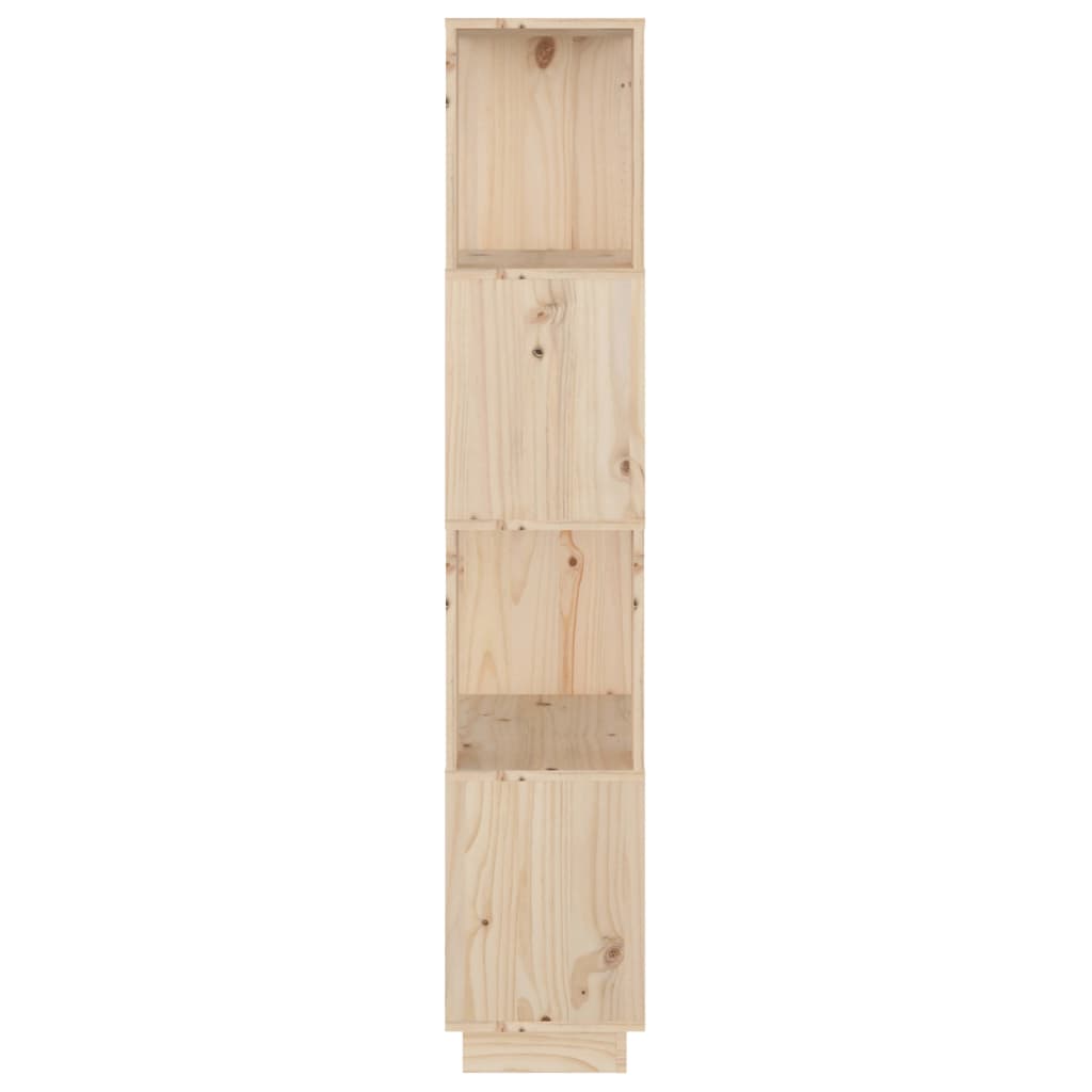 Bokhylle/romdeler 51x25x132 cm heltre furu