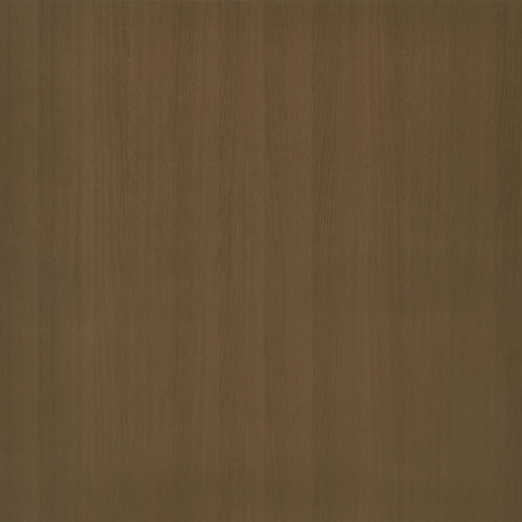 Bokhylle/romdeler honningbrun 80x25x132 cm heltre