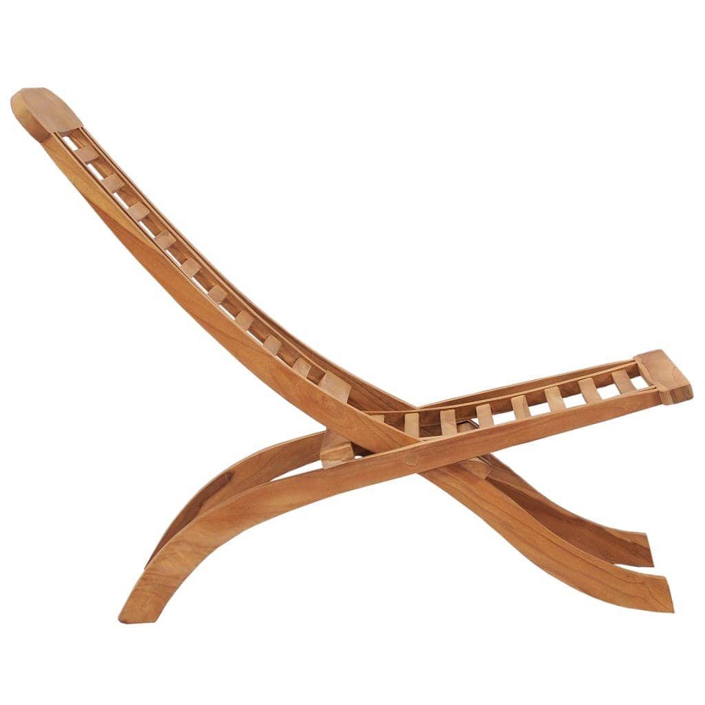 Utestol sammenleggbar 50x90x69 cm heltre teak