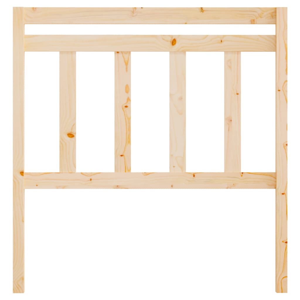 Sengegavl 81x4x100 cm heltre furu