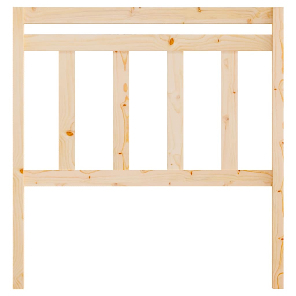 Sengegavl 106x4x100 cm heltre furu