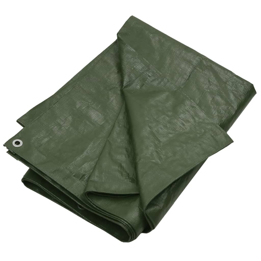 Presenning 180 g/m² 6x10 m grønn HDPE