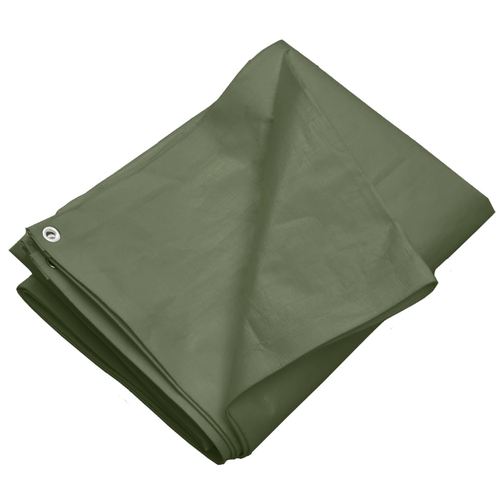 Presenning 260 g/m² 8x8 m grønn HDPE