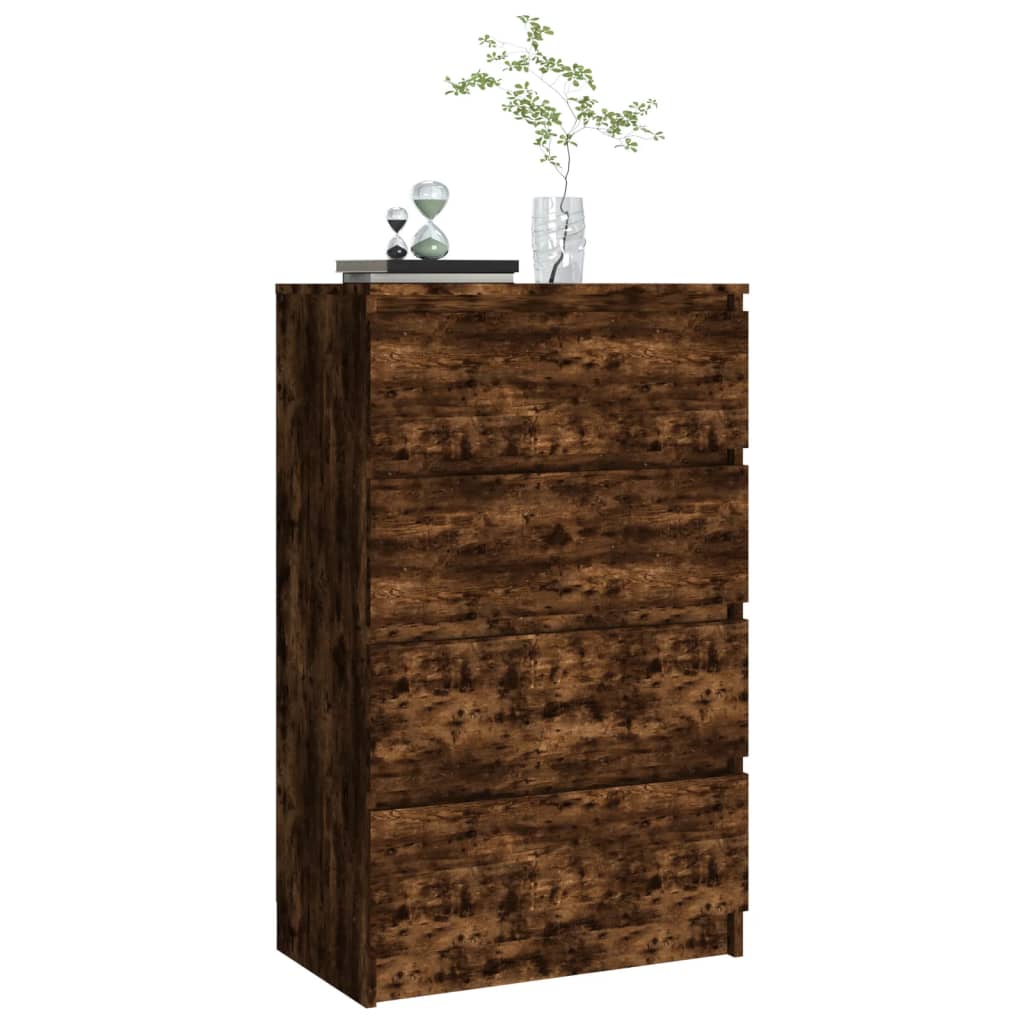 Skjenk røkt eik 60x35x98,5 cm konstruert tre