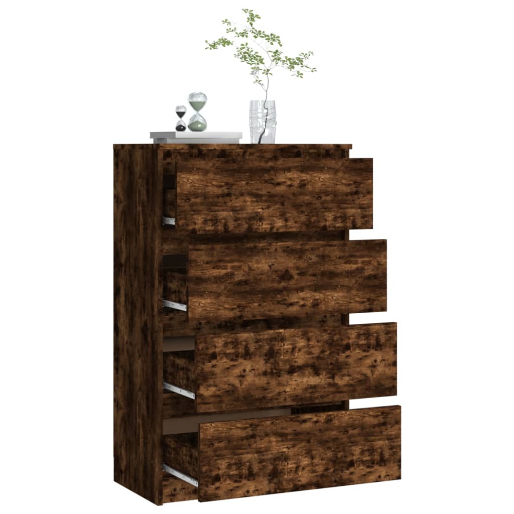 Skjenk røkt eik 60x35x98,5 cm konstruert tre