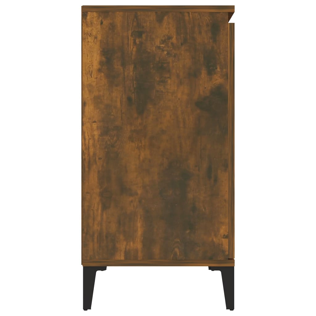 Skjenk røkt eik 102x35x70 cm konstruert tre