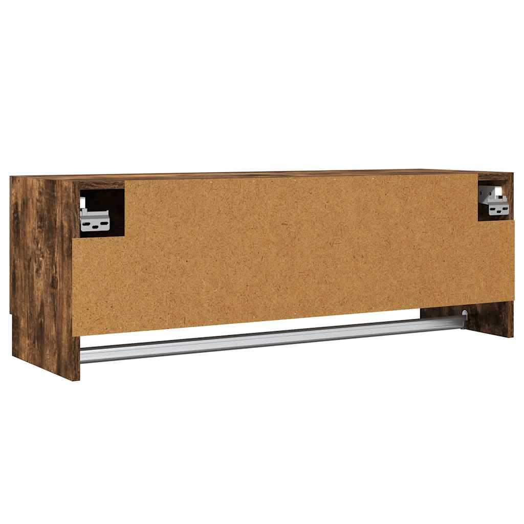 Garderobe røkt eik 100x32,5x35 cm konstruert tre