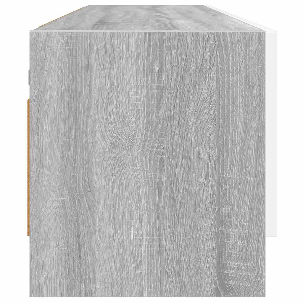 Garderobe grå sonoma 100x32,5x35 cm konstruert tre