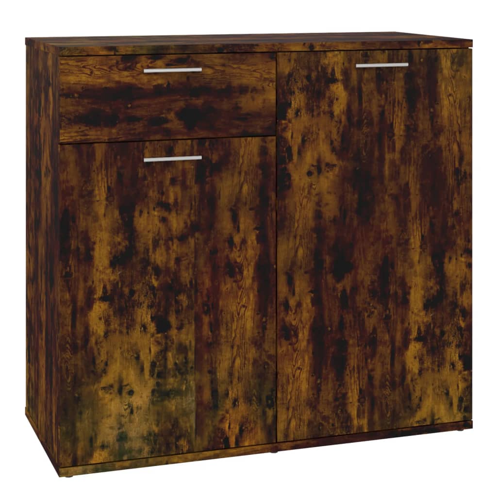 Skjenk røkt eik 80x36x75 cm konstruert tre