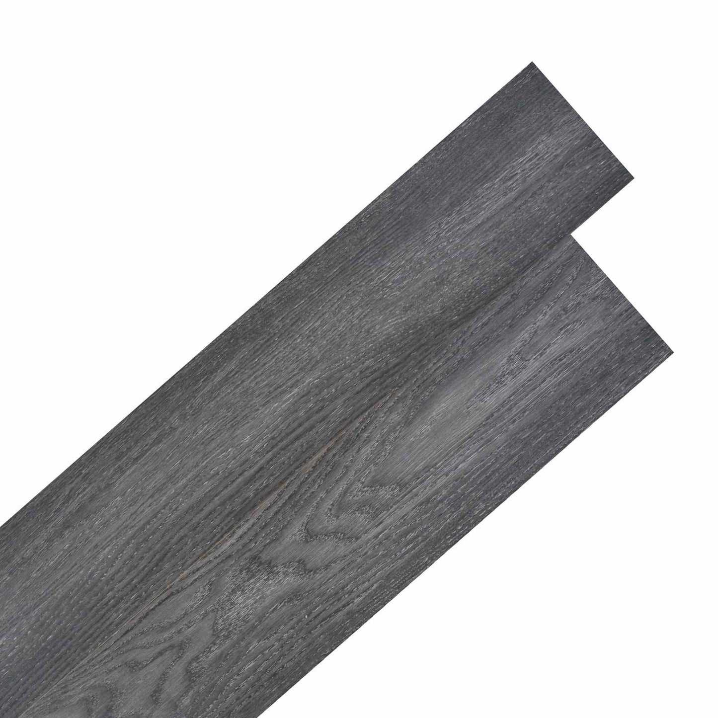 Gulvplanker 18 pcs Svart og Hvit 2,51 m² PVC