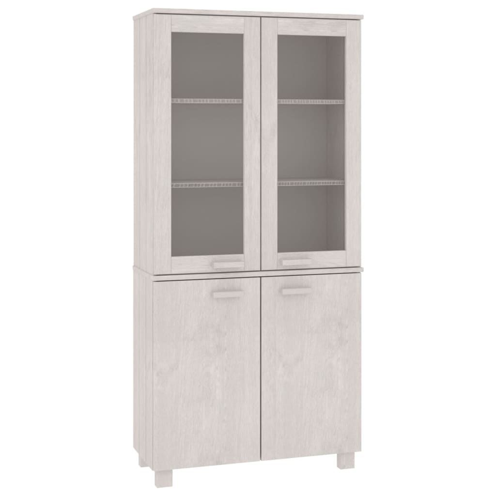 Highboard HAMAR heltre furu hvit