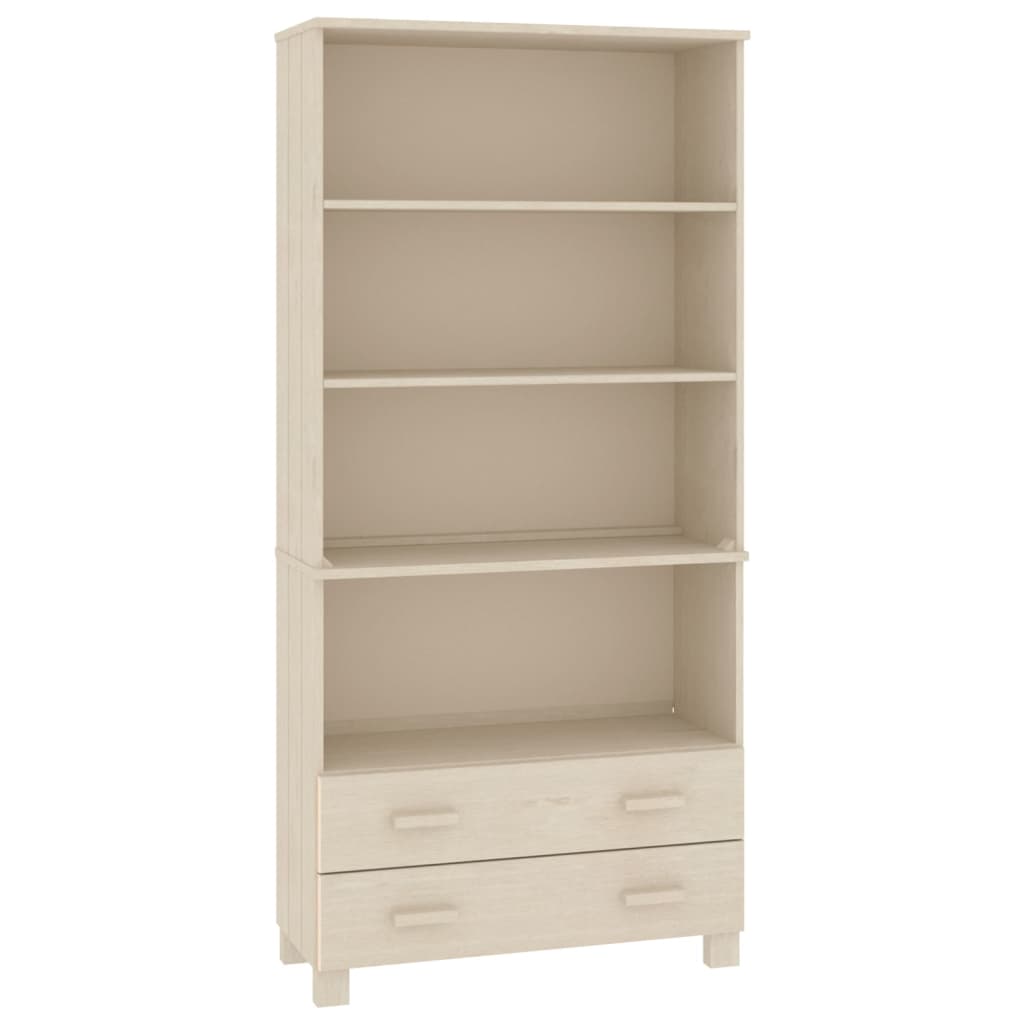 Highboard HAMAR heltre furu honningbrun