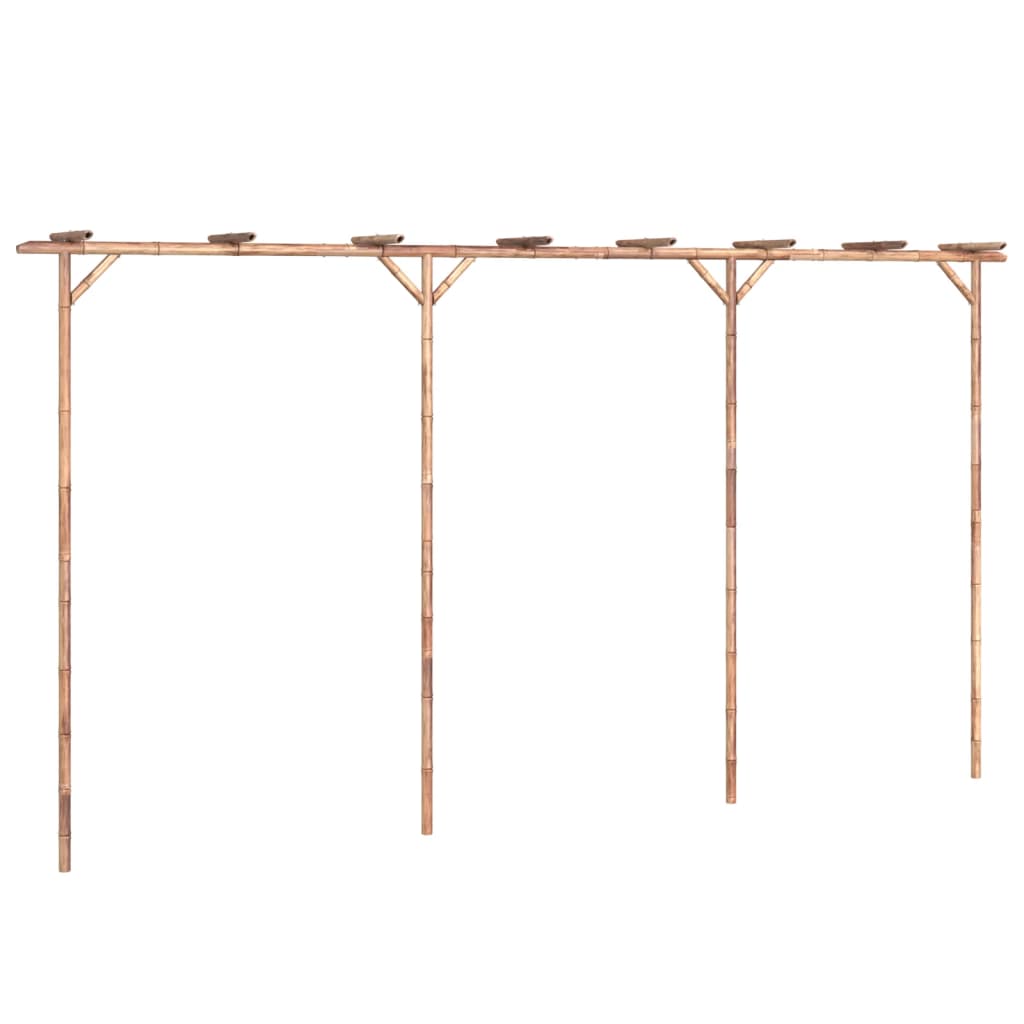 Pergola bambus 385x40x205 cm