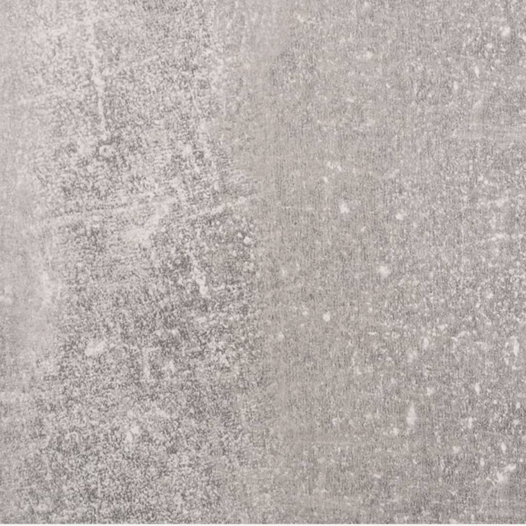Skoskap betonggrå 59x17x150 cm konstruert tre
