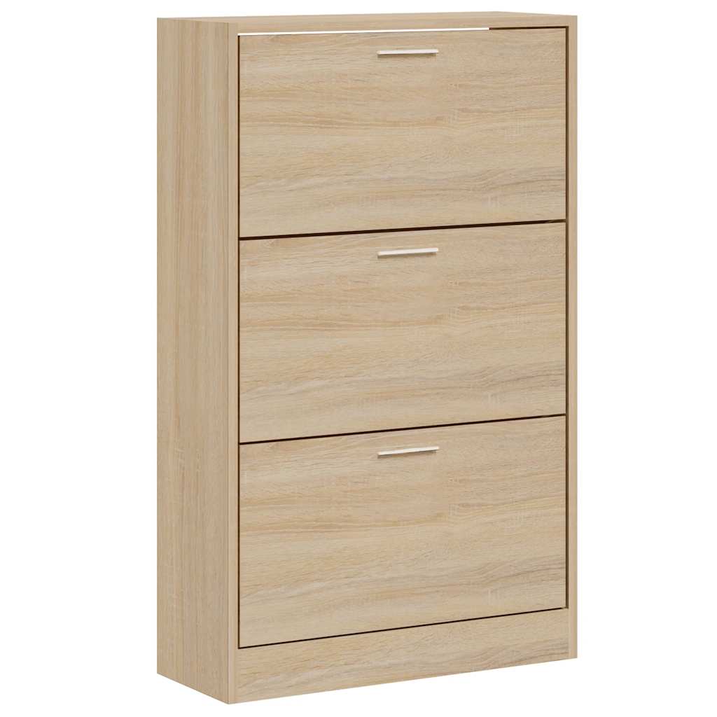 Skoskap sonoma eik 63x24x103 cm konstruert tre