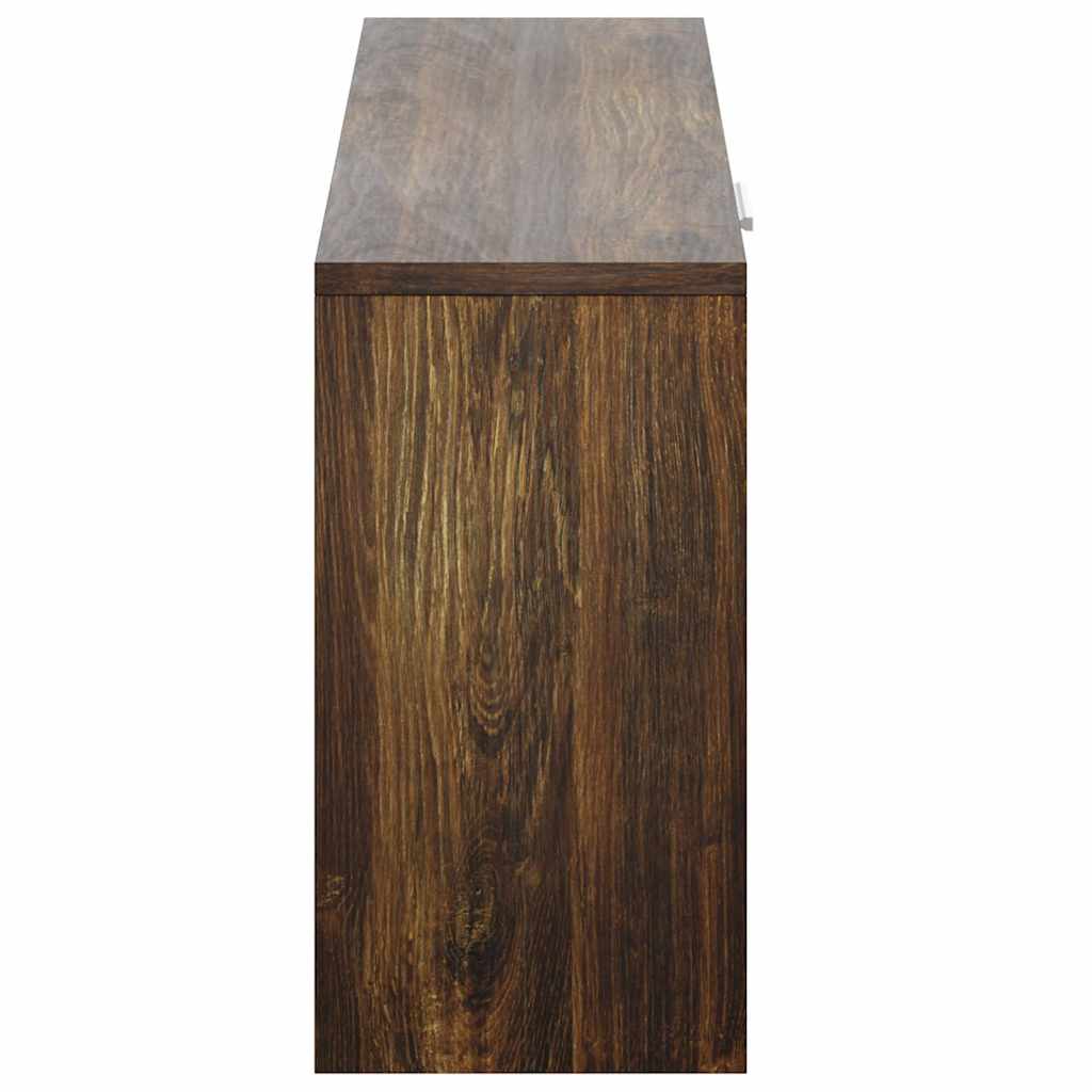 Skobenk røkt eik 80x24x45 cm konstruert tre