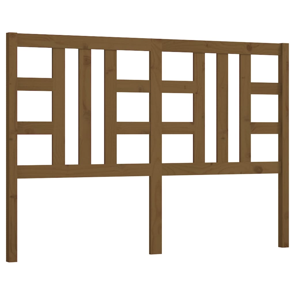 Sengegavl honningbrun 156x4x100 cm heltre furu