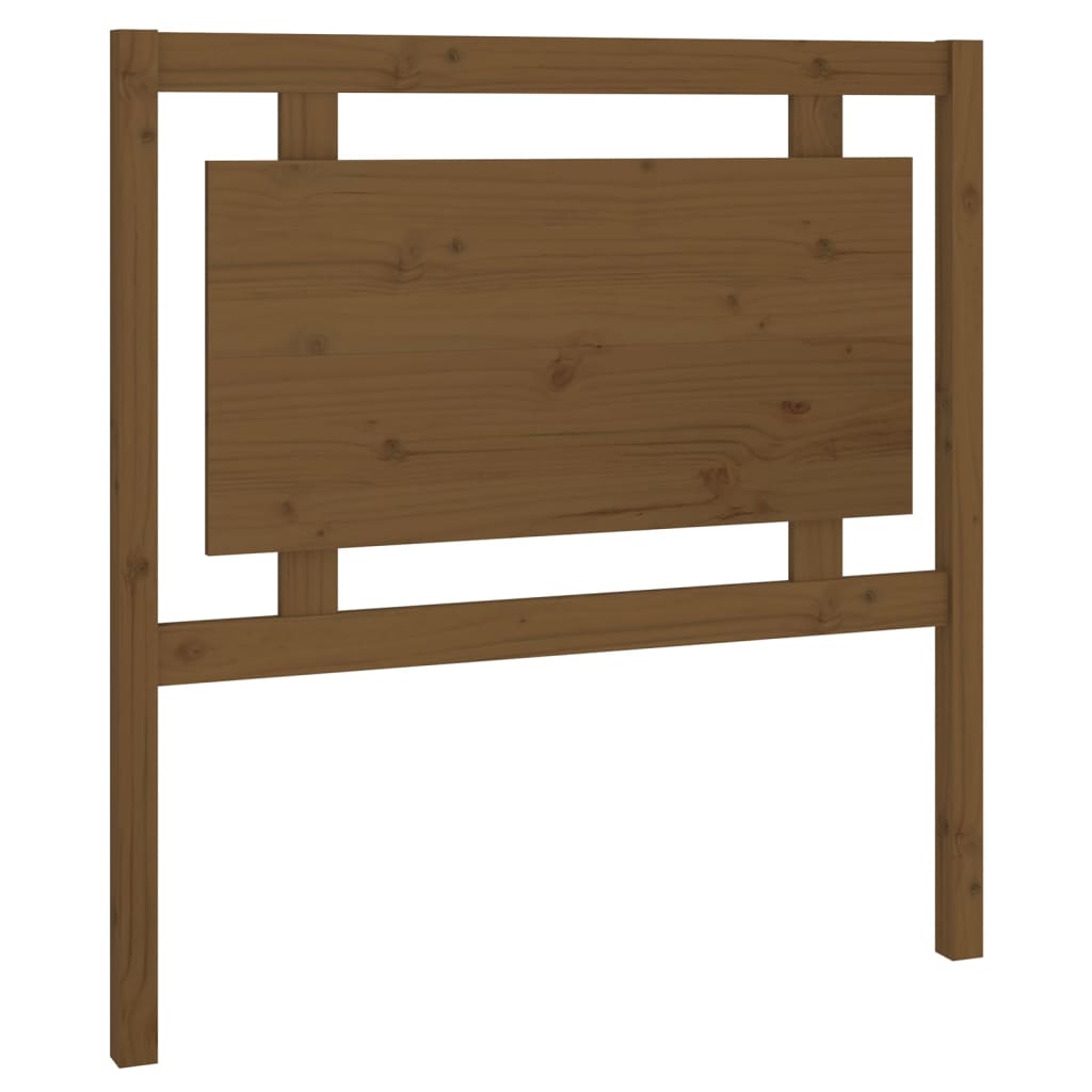 Sengegavl honningbrun 95,5x4x100 cm heltre furu