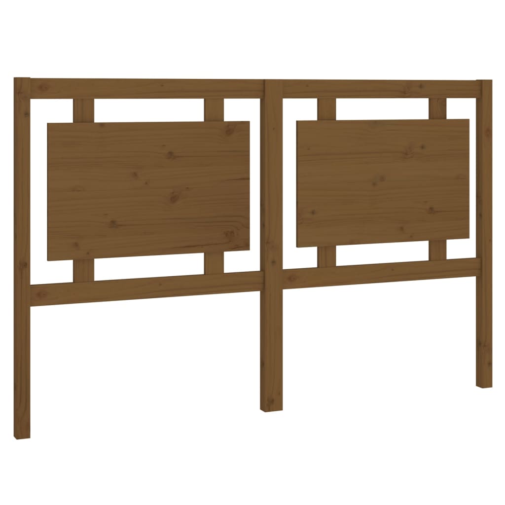 Sengegavl honningbrun 155,5x4x100 cm heltre furu
