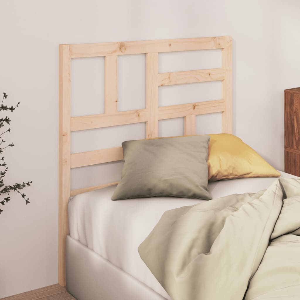 Sengegavl 81x4x104 cm heltre furu