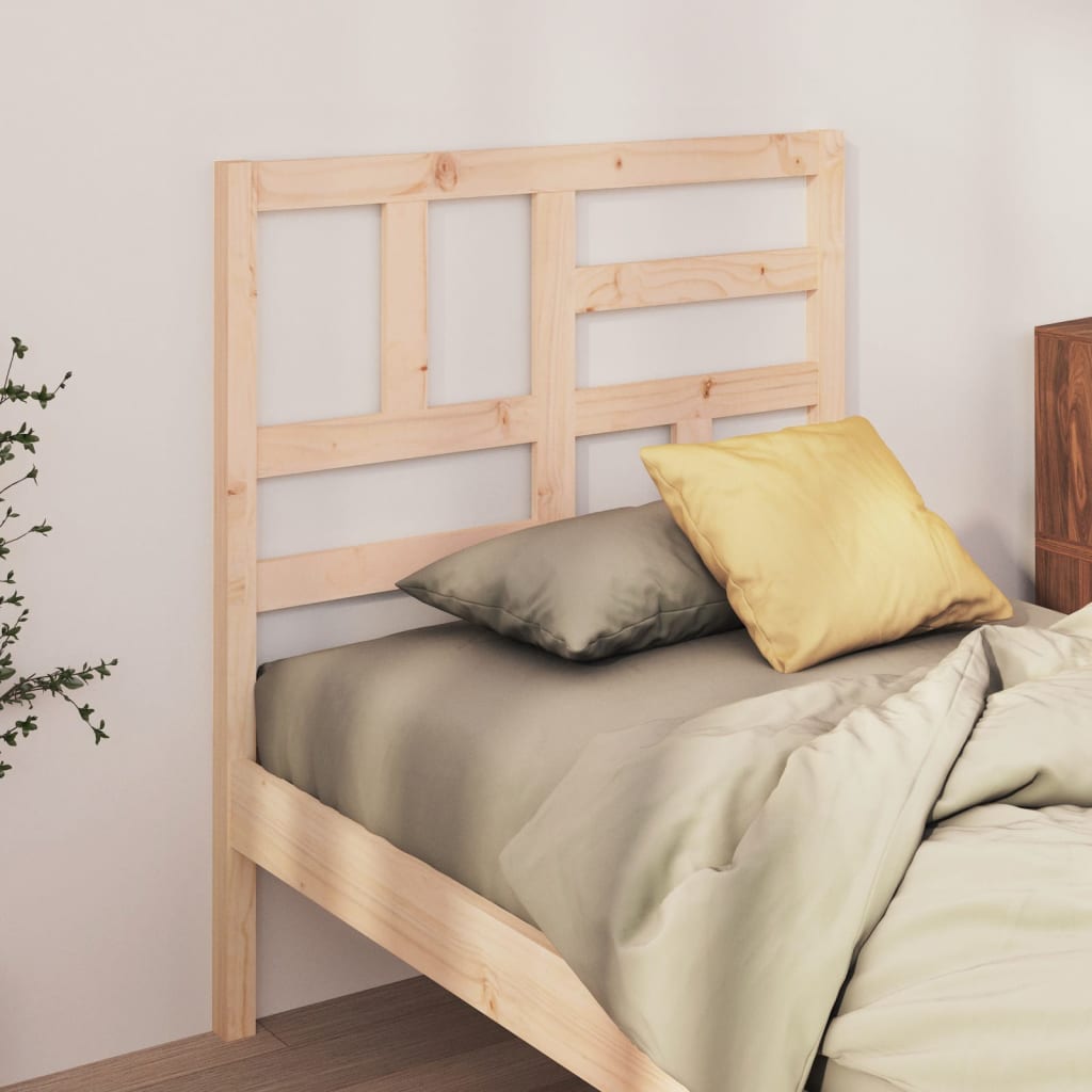 Sengegavl 106x4x104 cm heltre furu