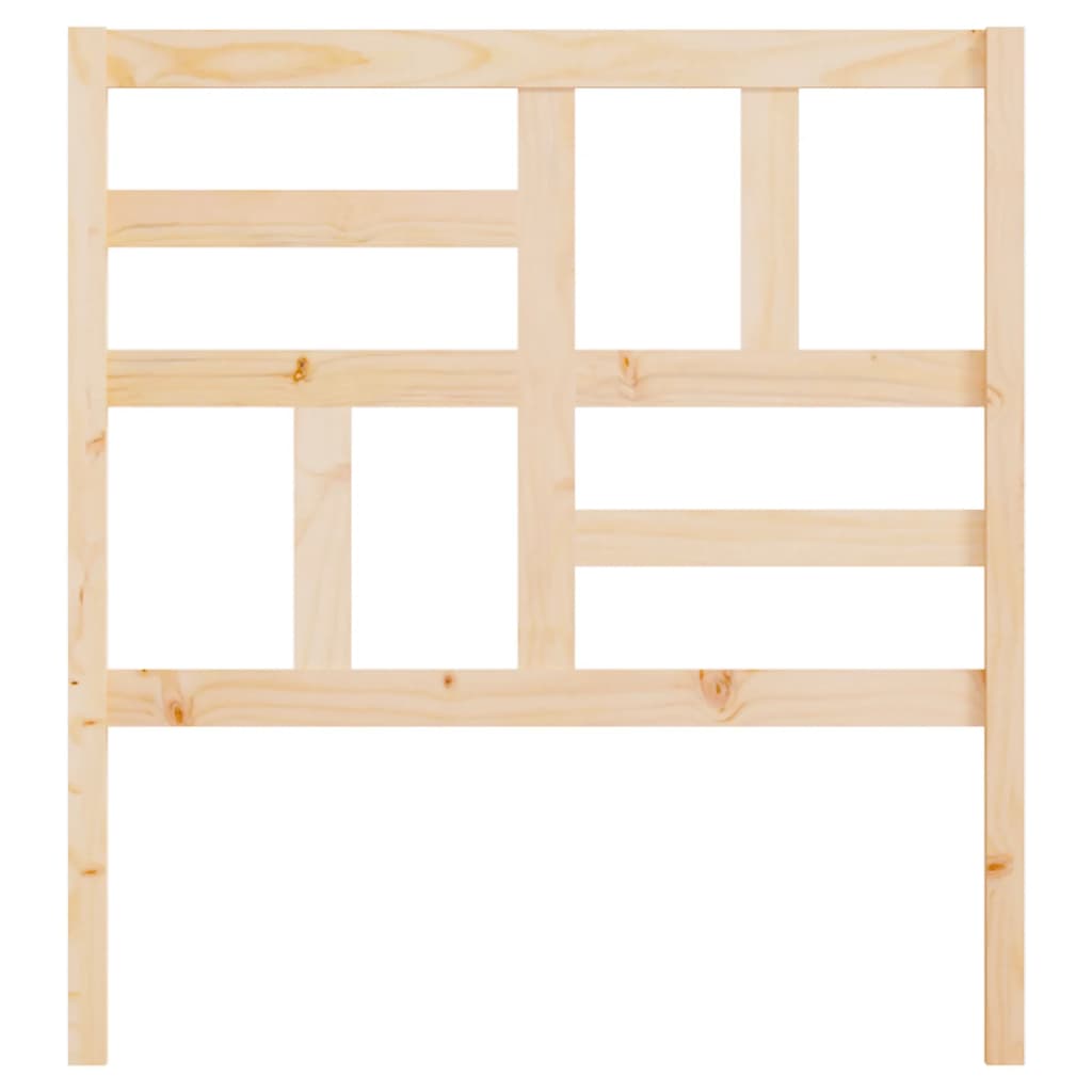 Sengegavl 106x4x104 cm heltre furu