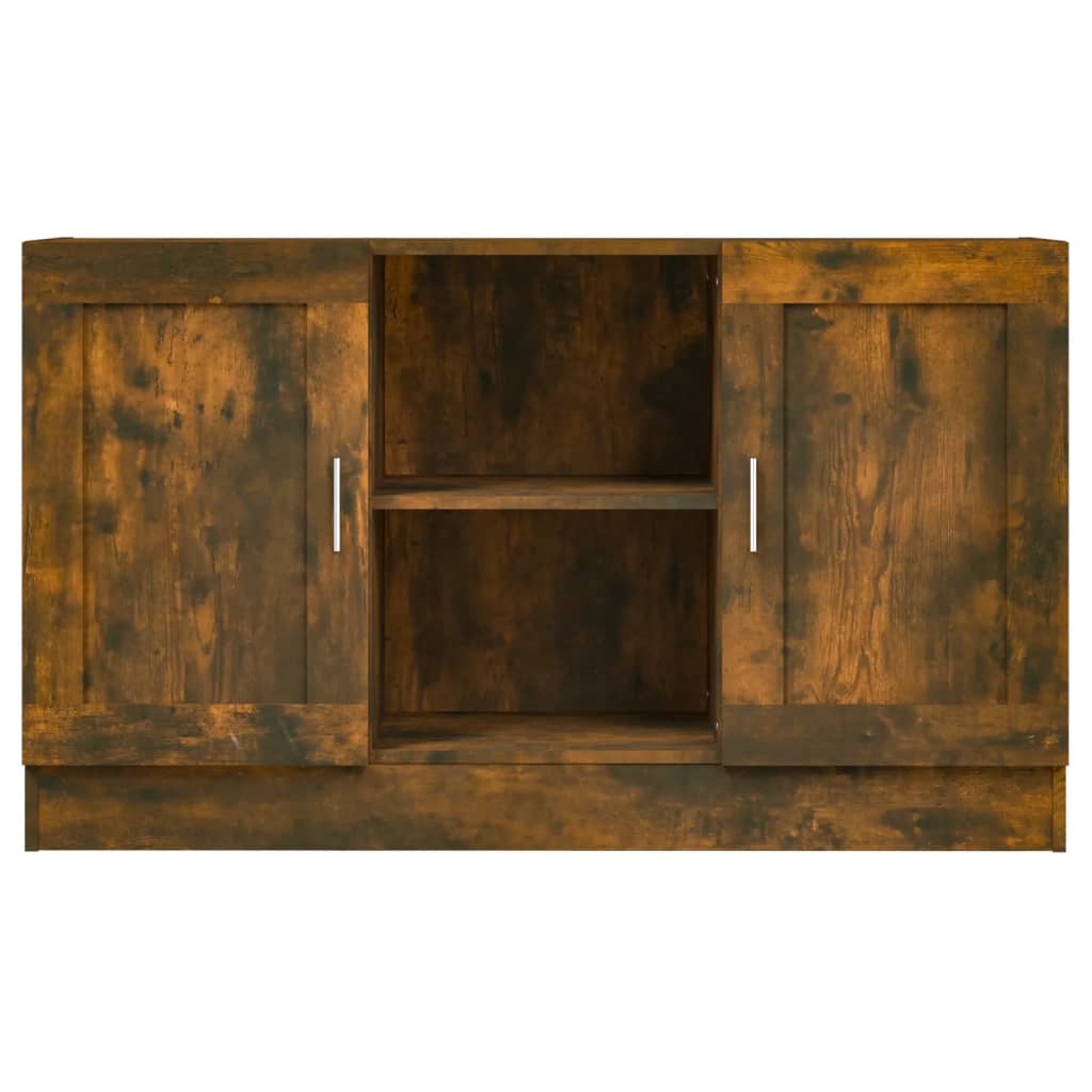 Skjenk røkt eik 120x30,5x70 cm konstruert tre