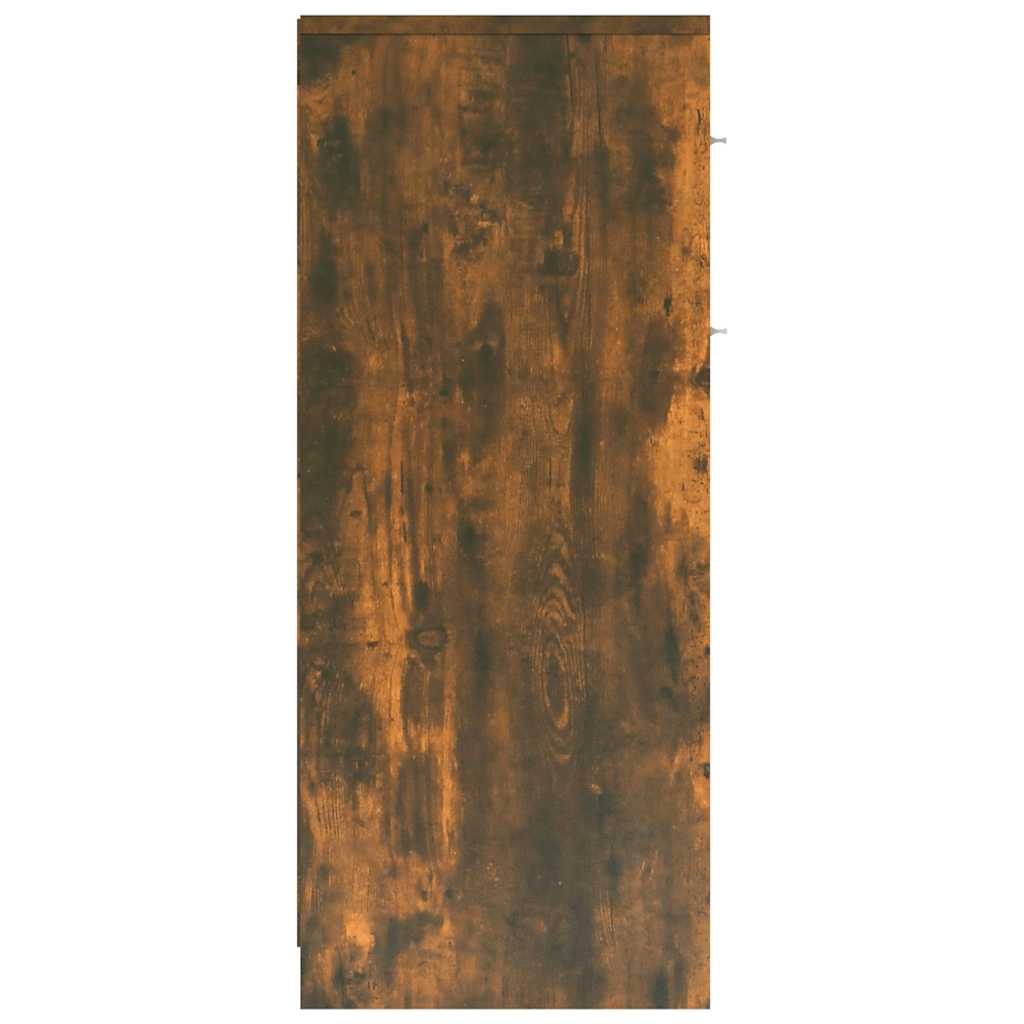 Baderomsskap røkt eik 60x33x80 cm konstruert tre
