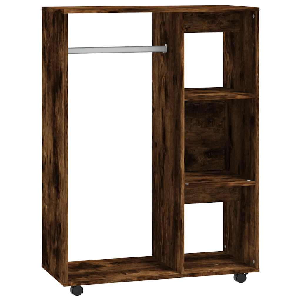 Garderobe røkt eik 80x40x110 cm konstruert tre