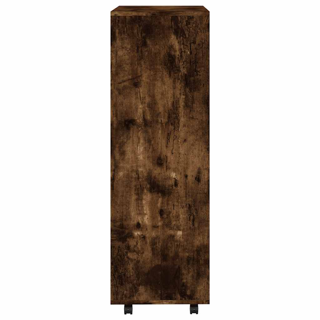 Garderobe røkt eik 80x40x110 cm konstruert tre