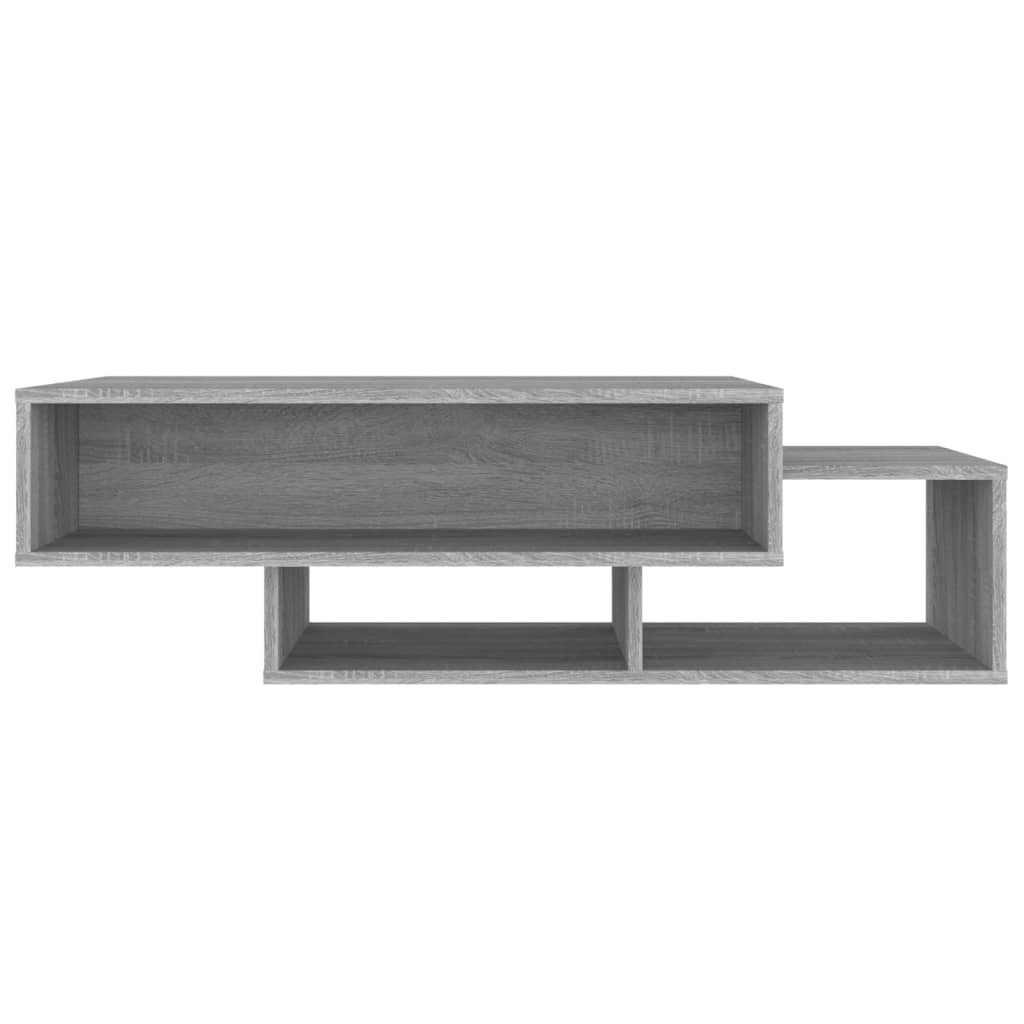 Salongbord grå sonoma 105x55x32 cm konstruert tre