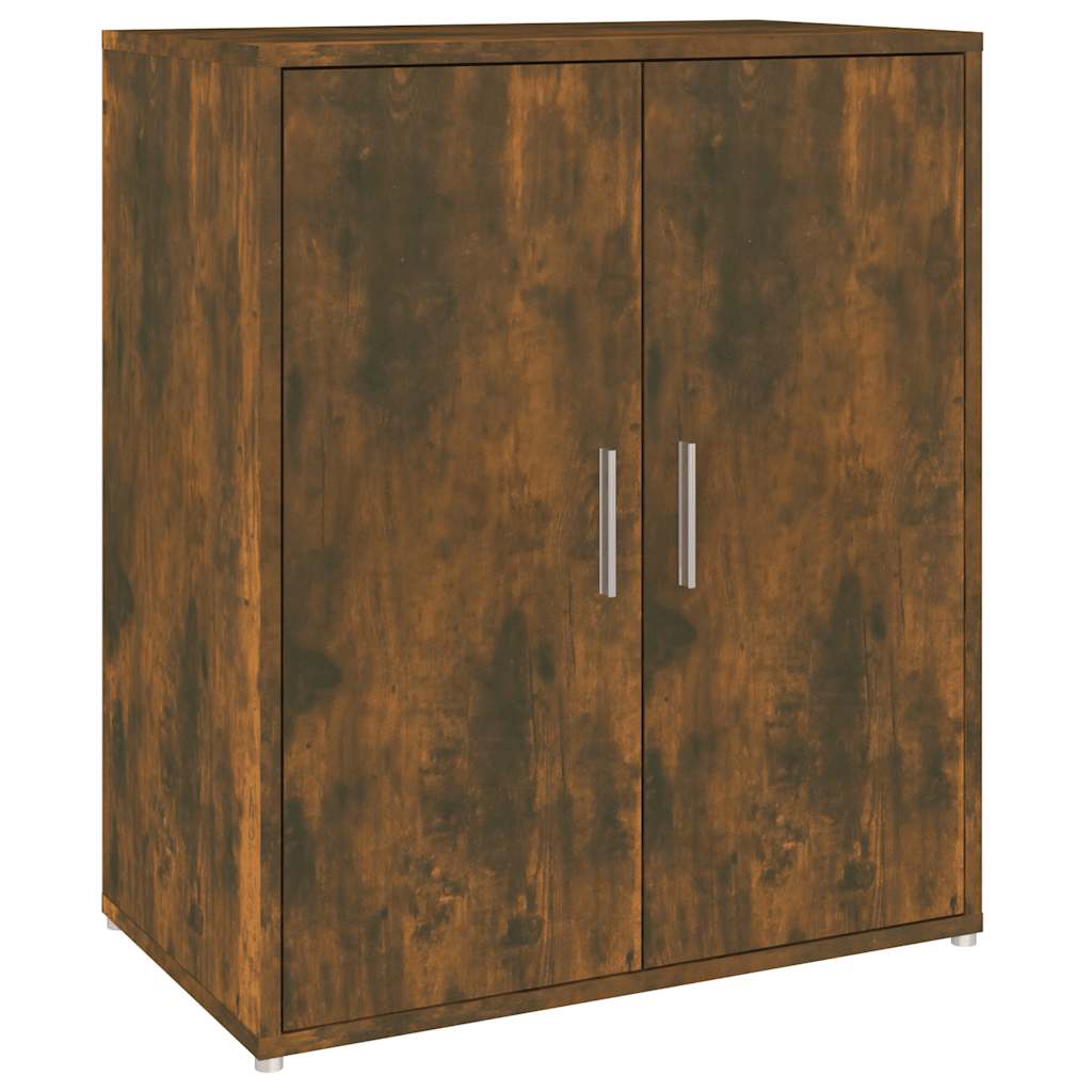 Skohylle røkt eik 60x35x70 cm konstruert tre