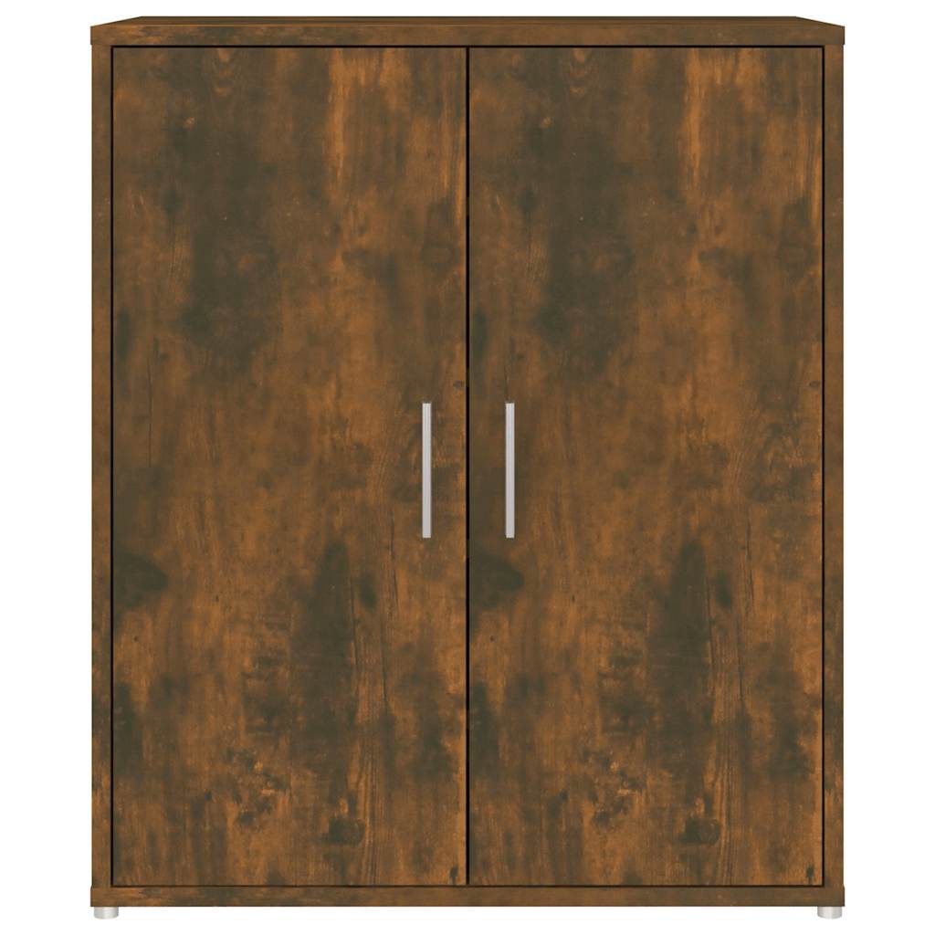 Skohylle røkt eik 60x35x70 cm konstruert tre