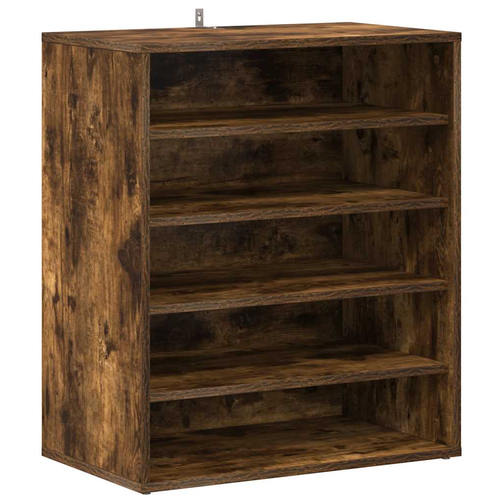Skohylle røkt eik 60x35x70 cm konstruert tre