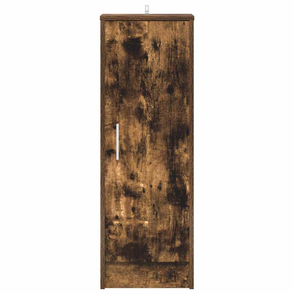 Skohylle røkt eik 32x35x92 cm konstruert tre