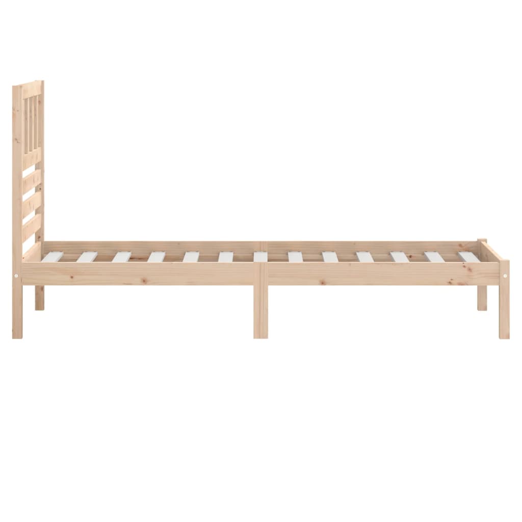 Sengeramme 75x190 cm heltre furu