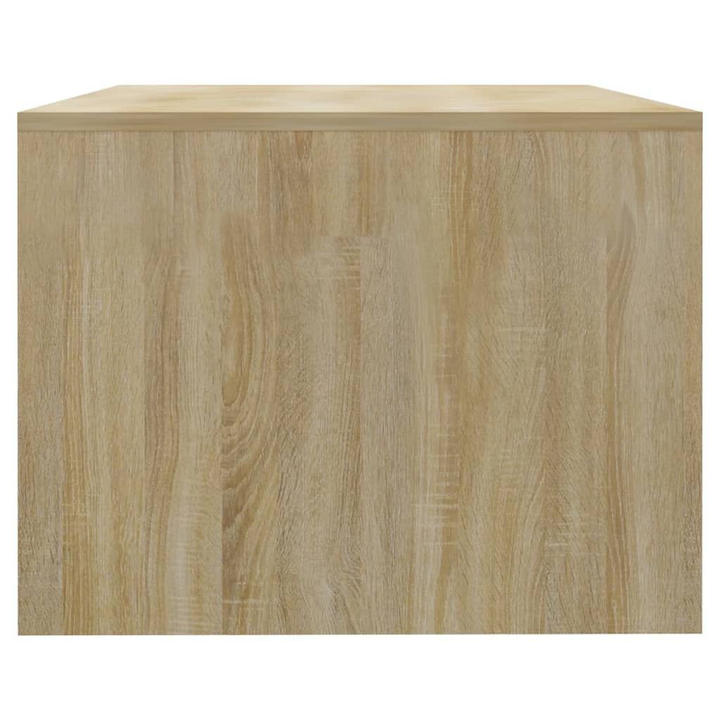 Salongbord sonoma eik 102x55x42 cm konstruert tre