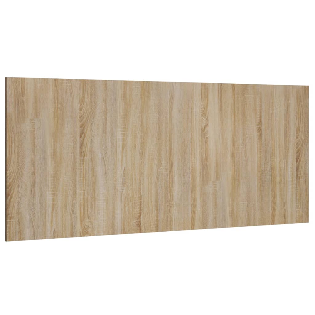 Sengegavl sonoma eik 200x1,5x80 cm konstruert tre