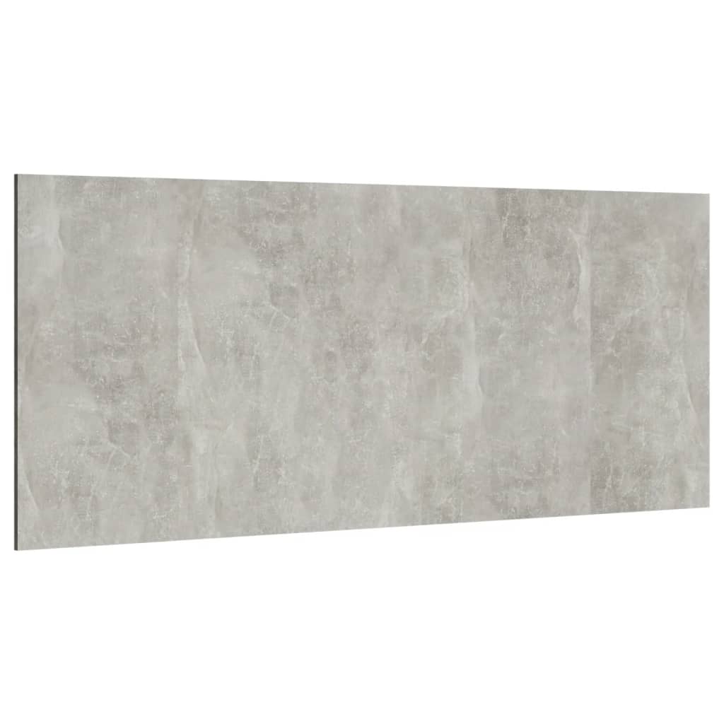 Sengegavl betonggrå 200x1,5x80 cm konstruert tre