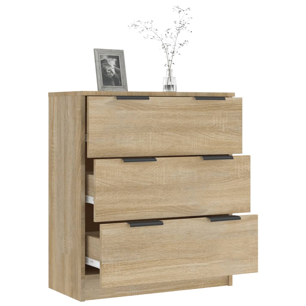 Skjenk sonoma eik 60x30x70 cm konstruert tre