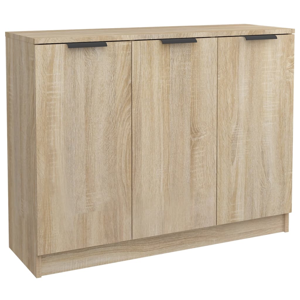 Skjenk sonoma eik 90,5x30x70 cm konstruert tre