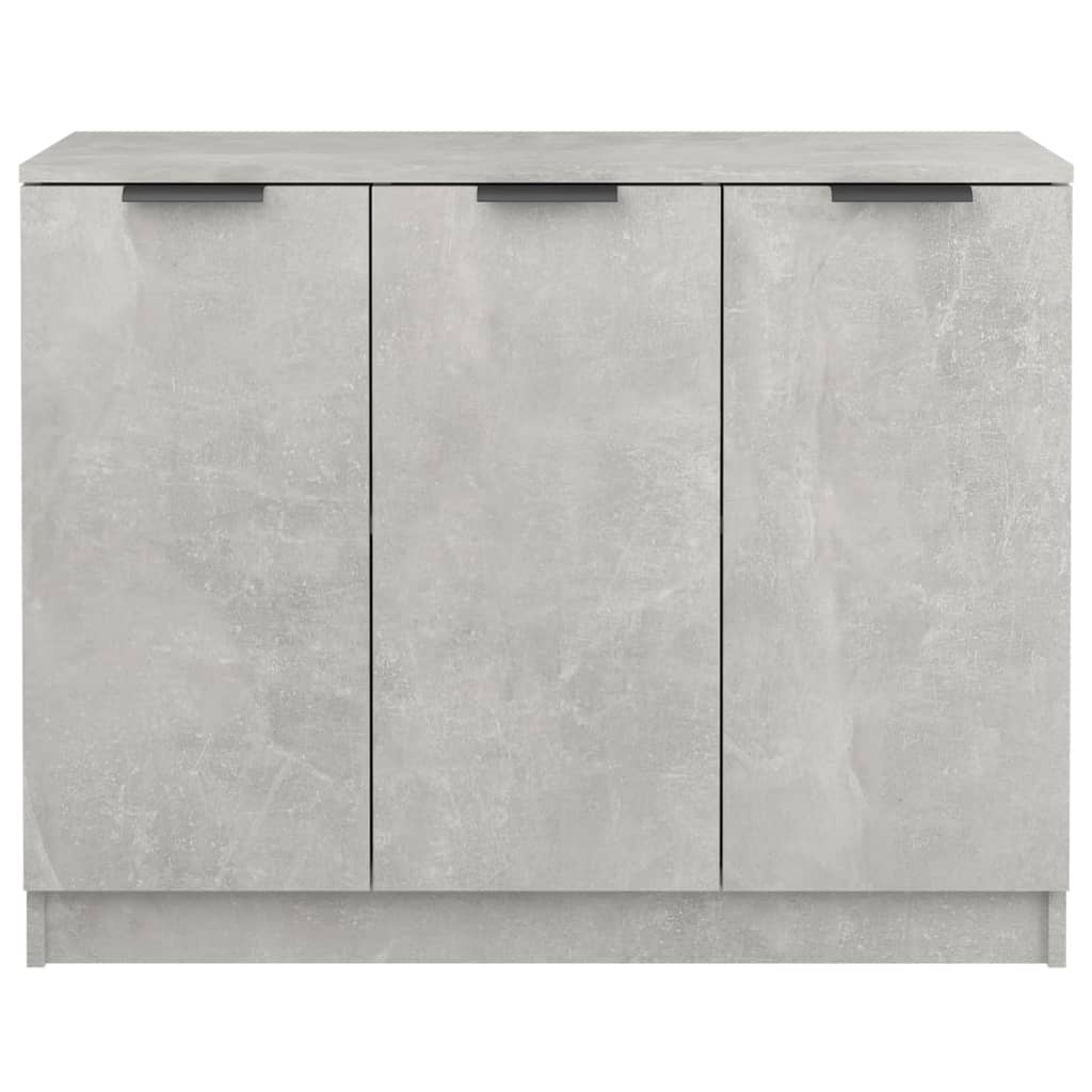 Skjenk betonggrå 90,5x30x70 cm konstruert tre