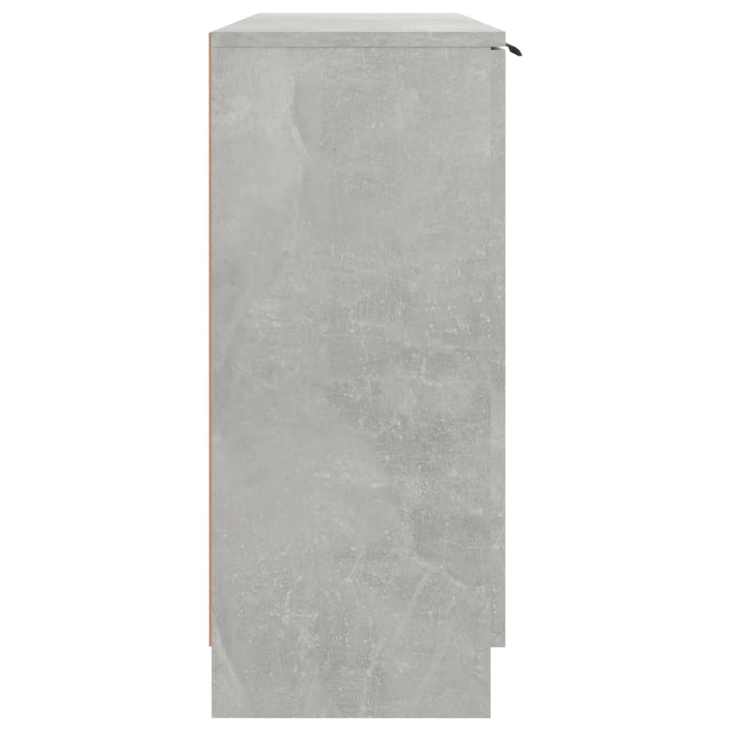 Skjenk betonggrå 90,5x30x70 cm konstruert tre